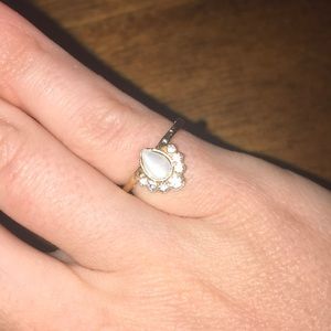 Sz 4 14kt gold plated pinky ring 💍 new!!